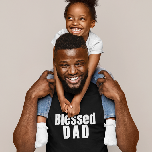 Blessed Dad Screen Print Transfer